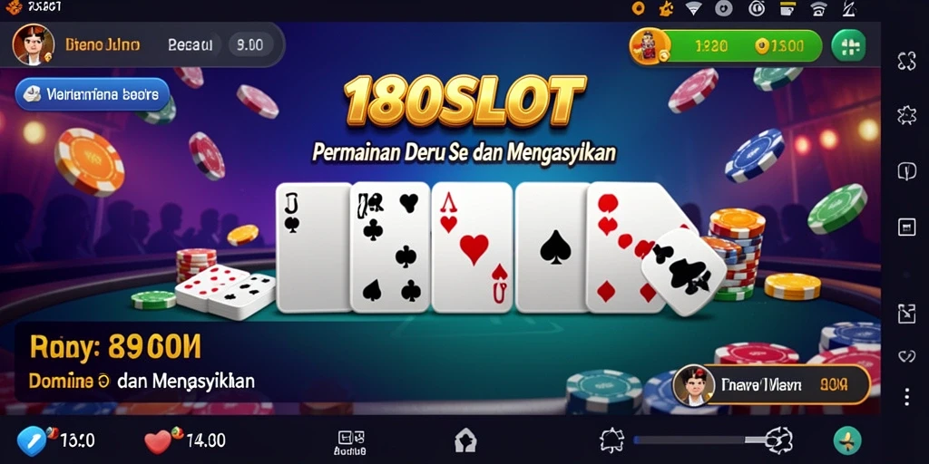 Tampilan gameplay 180SLOT dengan grafis menarik dan interaksi seru.