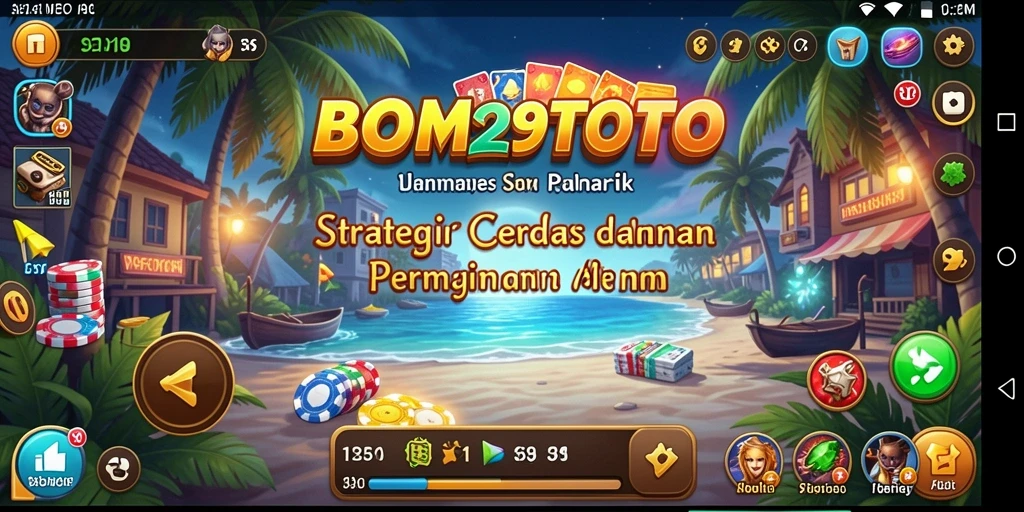 Tampilan gameplay menarik di BOM29TOTO dengan aksi strategi mendebarkan.