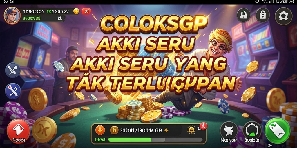 Tampilan seru dari gameplay COLOKSGP yang mendebarkan.