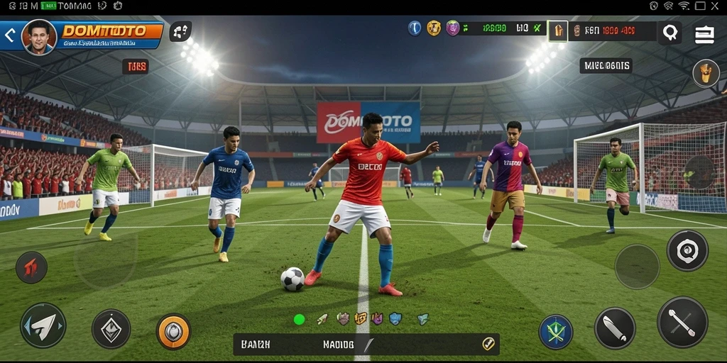 Tangkapan layar dari gameplay DOMTOTO yang intens dan realistis.