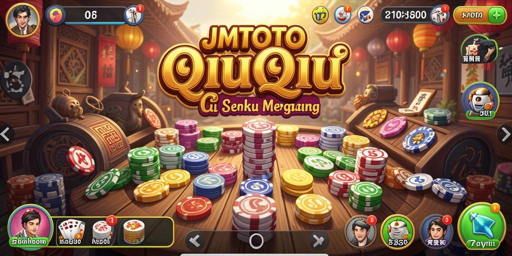 Screenshot gameplay QiuQiu yang menegangkan dan seru di JMTOTO.