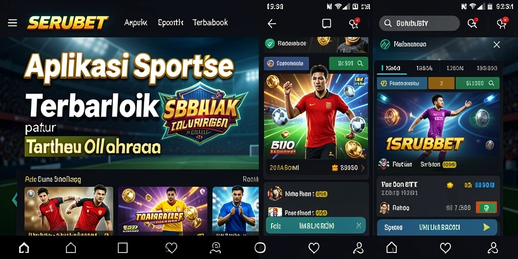 Tampilan antarmuka pengguna SERUBET yang modern dan menarik.